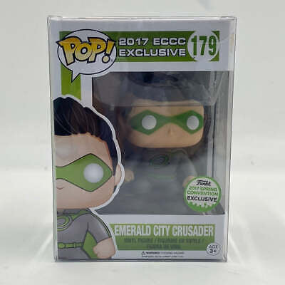 Funko Pop! 2017 ECCC Exclusive : Emerald City Crusader 179 (VAULTED) + Pop Protector