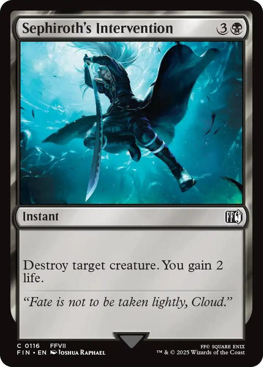 MTG! Sephiroth's Intervention - FINAL FANTASY (FIN)