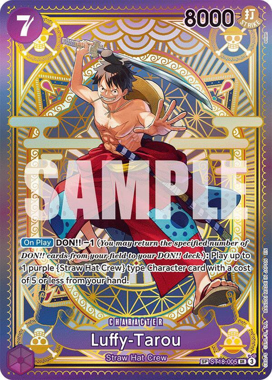 One Piece TCG! Luffy-Tarou (SP) - A Fist of Divine Speed (OP11)