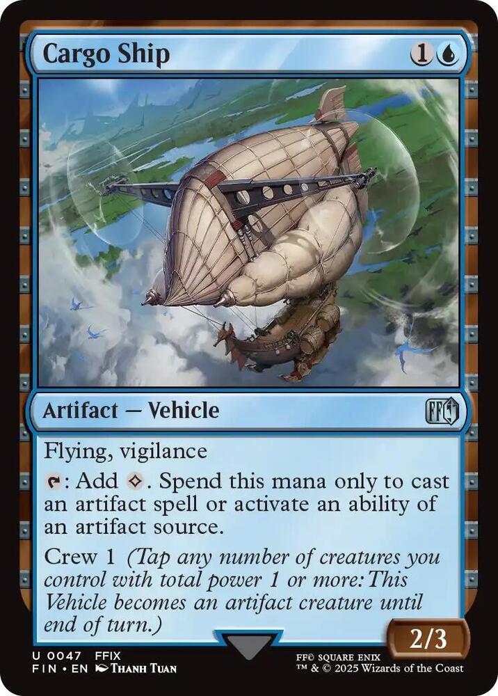 MTG! Cargo Ship - FINAL FANTASY (FIN)