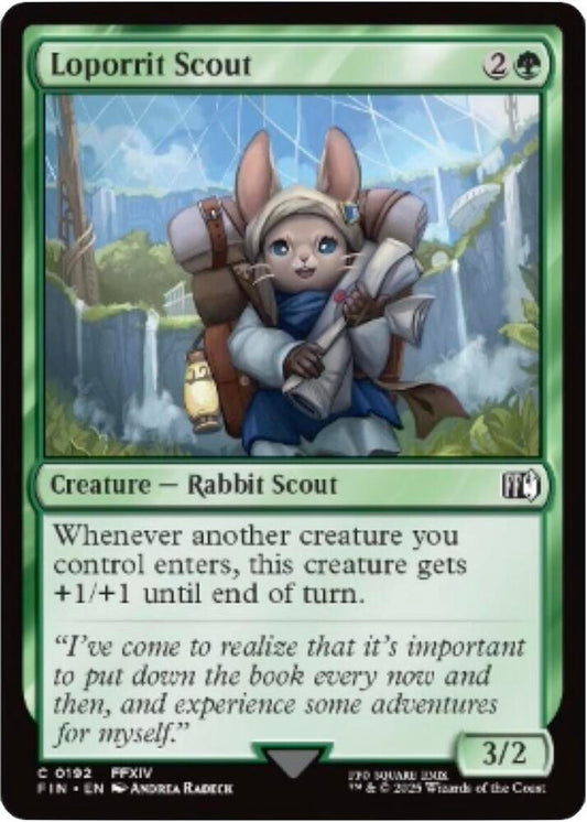 MTG! Loporrit Scout - FINAL FANTASY (FIN)