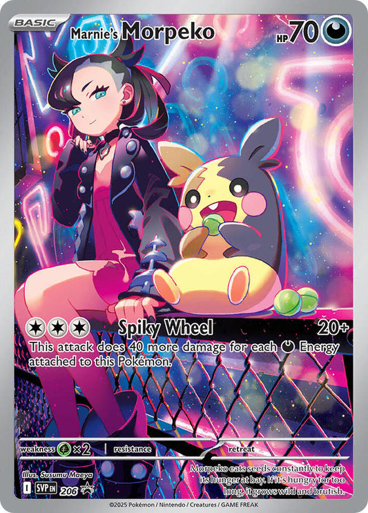 Pokemon TCG! Marnie’s Morpeko - SV: Scarlet & Violet Promo Cards (SVP)