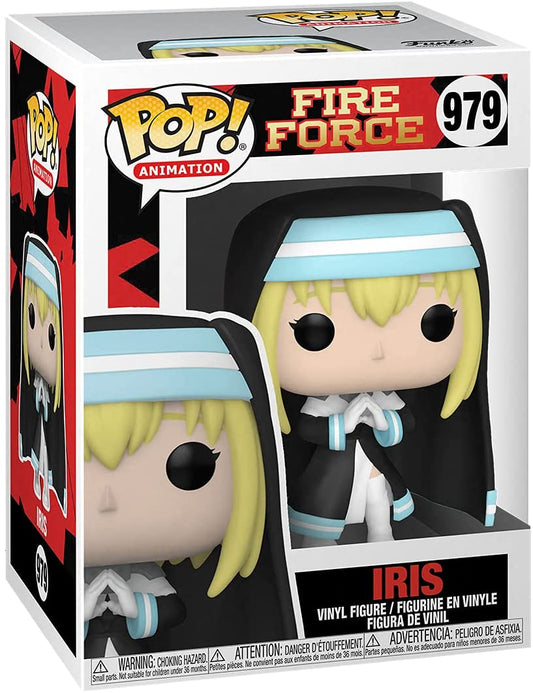 Funko Pop! Fire Force Iris 979 + Free Protector (VAULTED)