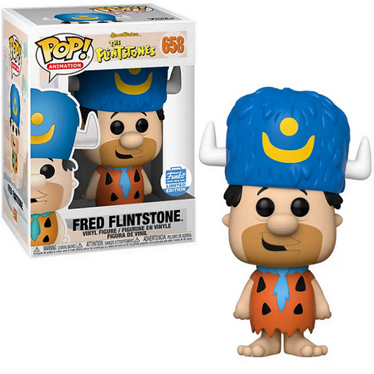 Funko Pop! The Flintstones - Fred Flintstone 658 Funko Shop Exclusive (VAULTED) + Free Protector