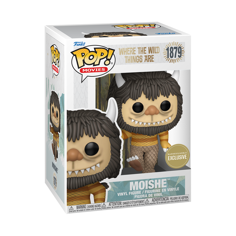 Funko Pop! Where The Wild Things Are - Moishe 1879 Barnes & Noble Exclusive Figure + Pop Protector