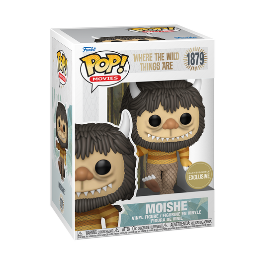 Funko Pop! Where The Wild Things Are - Moishe 1879 Barnes & Noble Exclusive Figure + Pop Protector