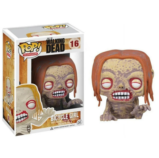 Funko Pop! The Walking Dead - Bicycle Girl 16 + Protector! (VAULTED)