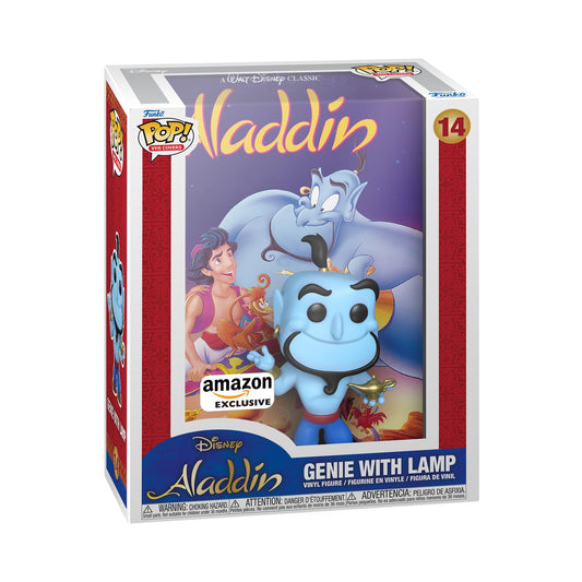 Funko Pop! Disney Aladdin Genie with Lamp 14 VHS Cover Amazon Exclusive