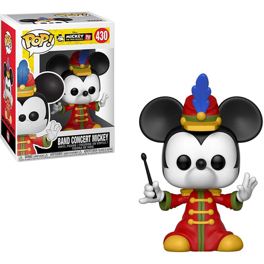 Funko Pop! Disney Mickey The True Original 90 Years Band Concert Mickey 430 + Free Protector
