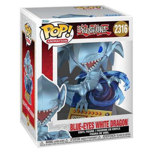 Funko Pop! Yu-Gi-Oh! Blue-Eyes White Dragon 2316 Figure