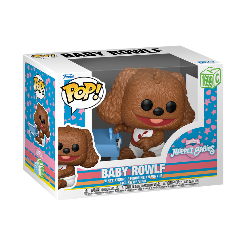 Funko Pop! The Muppets - Muppet Babies : Baby Rowlf 1699 Figure + Pop Protector