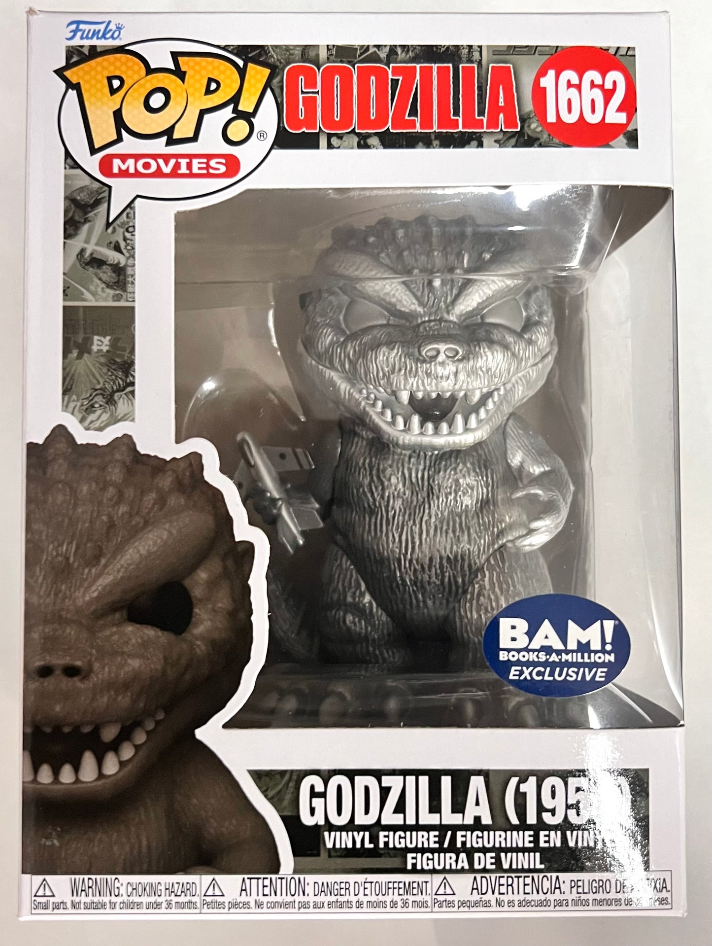 Funko Pop! Godzilla (1954) 1662 BAM Exclusive + Free Protector