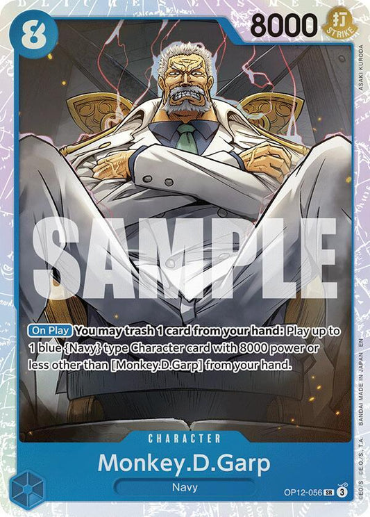 One Piece TCG! Monkey.D.Garp - Legacy of the Master (OP12-056)