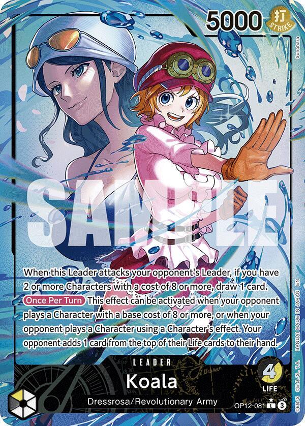 One Piece TCG! Koala (081) (Alternate Art) - Legacy of the Master (OP12)