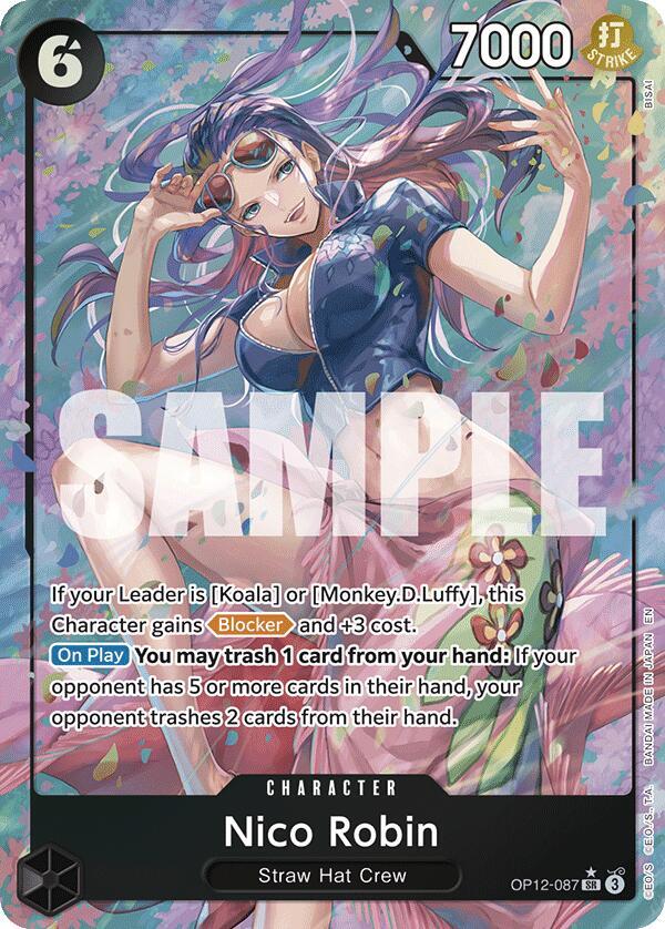 One Piece TCG! Nico Robin (Alternate Art) - Legacy of the Master (OP12)
