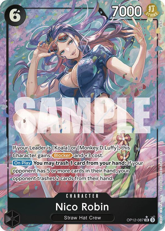 One Piece TCG! Nico Robin (Alternate Art) - Legacy of the Master (OP12)