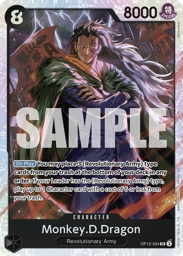 One Piece TCG! Monkey.D.Dragon - Legacy of the Master (OP12-094)