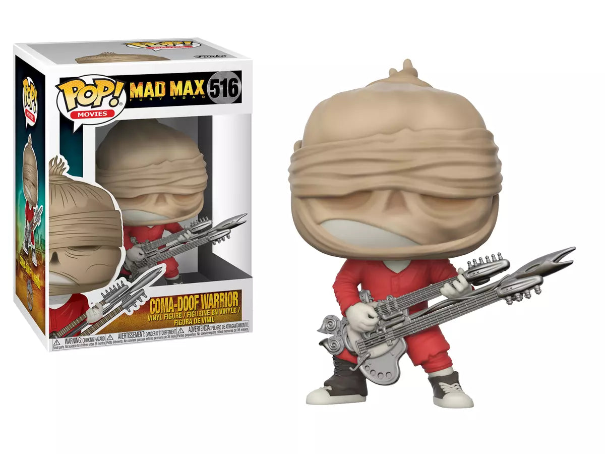 Funko Pop! Mad Max Fury Road Coma-Doof Warrior 516 + Free Protector (VAULTED)