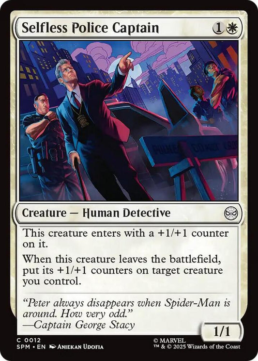 MTG! Selfless Police Captain - Marvel's Spider-Man (SPM)