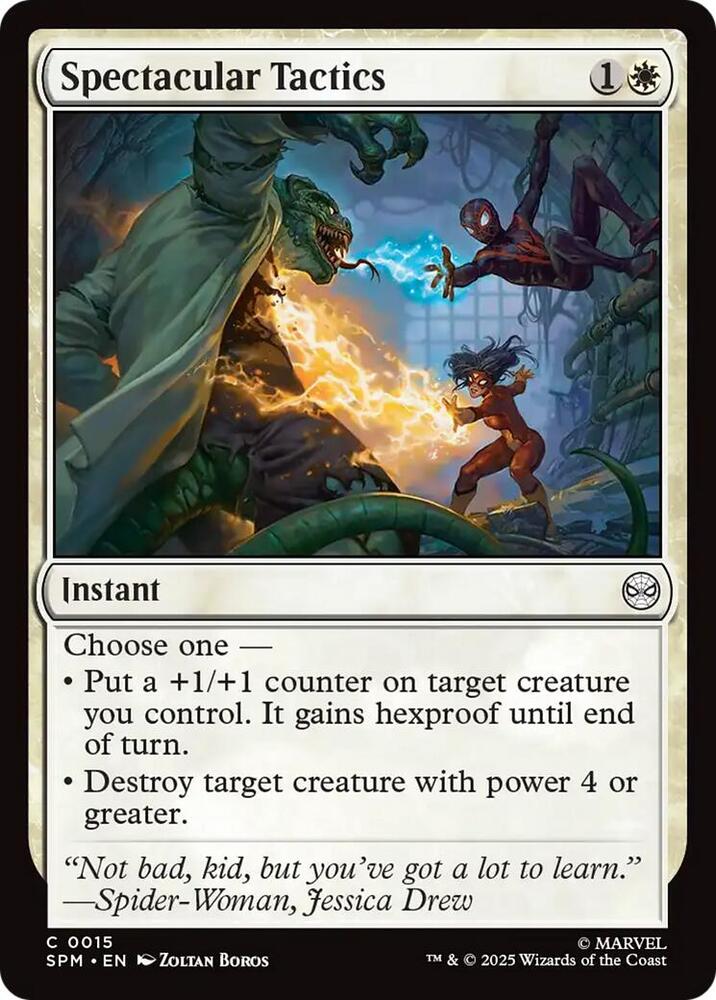 MTG! Spectacular Tactics - Marvel's Spider-Man (SPM)