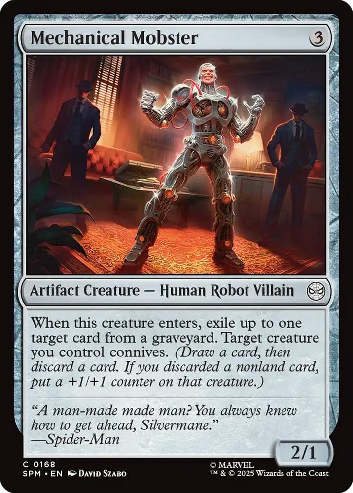 MTG! Mechanical Mobster - Marvel's Spider-Man (SPM)