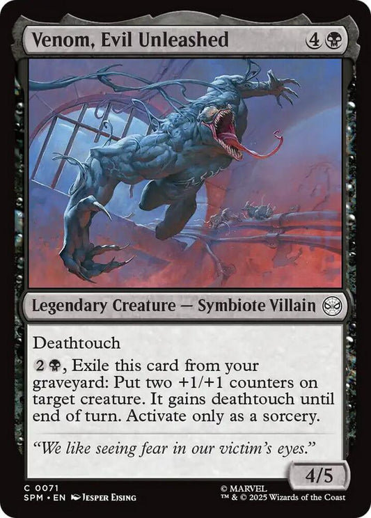 MTG! Venom, Evil Unleashed - Marvel's Spider-Man (SPM)