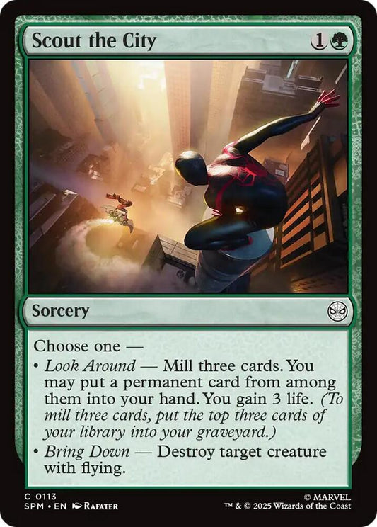 MTG! Scout the City - Marvel's Spider-Man (SPM)