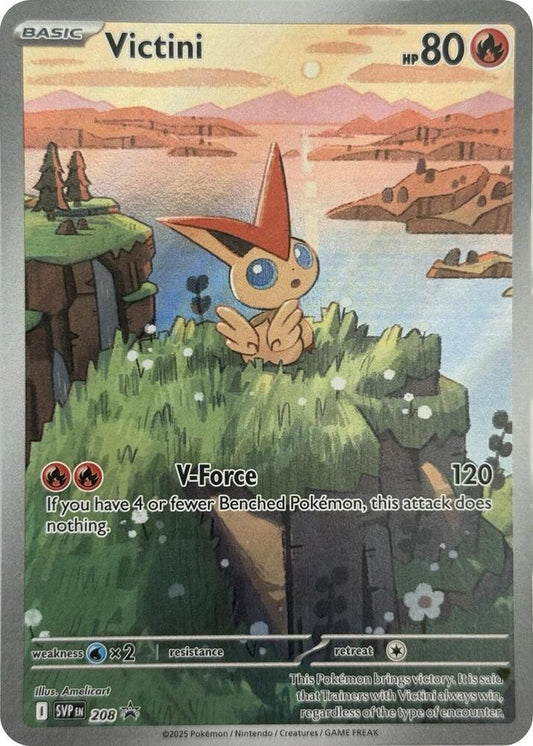 Pokemon TCG! Victini - 208 - SV: Scarlet & Violet Promo Cards (SVP)