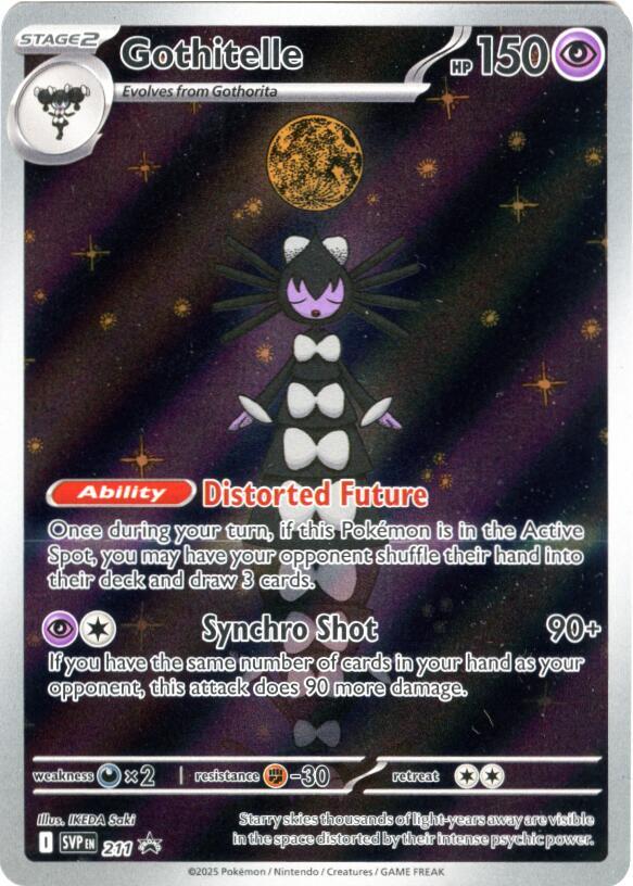 Pokemon TCG! Gothitelle - 211 - SV: Scarlet & Violet Promo Cards (SVP)
