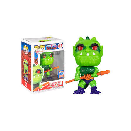 Funko Pop! Masters of the Universe - Whiplash 82 Funko 2021 Summer Virtual Funkon Exclusive Figure + Pop Protector