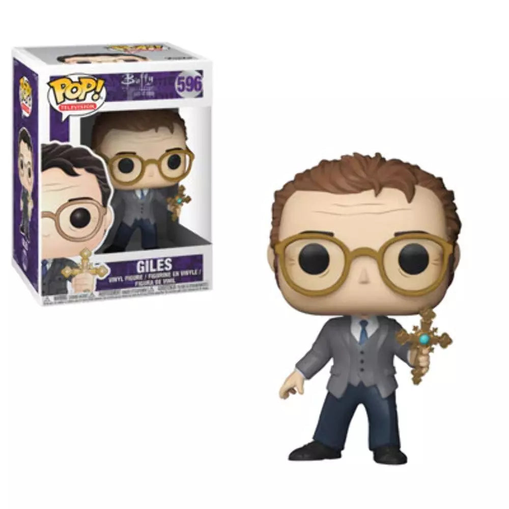 Funko Pop! Buffy The Vampire Slayer 20 Years of Slaying - Giles 596 (VAULTED) + Free Protector