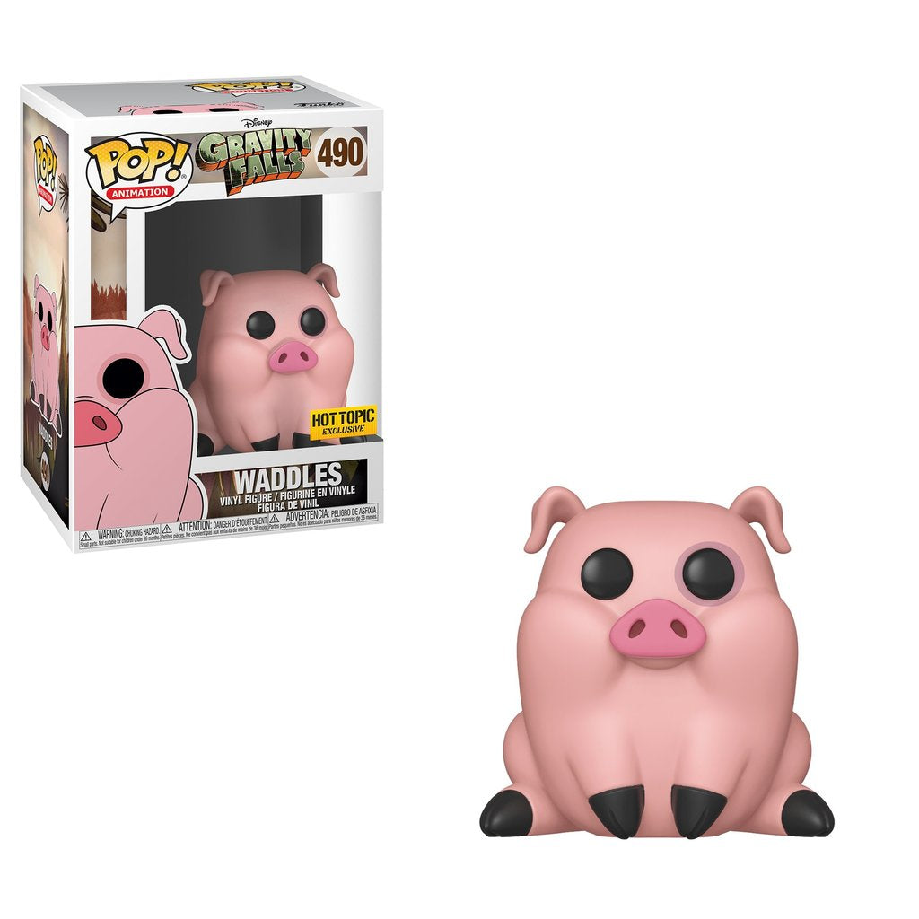 Funko Pop! Disney Gravity Falls Waddles 490 Hot Topic Exclusive + Free Protector