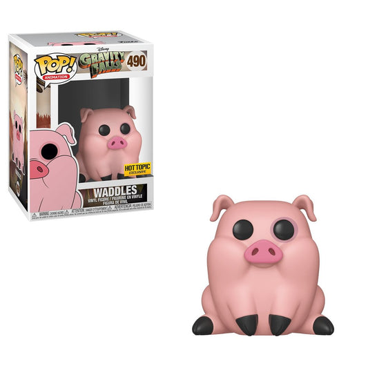Funko Pop! Disney Gravity Falls Waddles 490 Hot Topic Exclusive + Free Protector