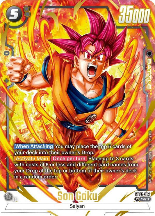 Dragon Ball TCG! Son Goku - FB07-104 (Alternate Art) - Wish For Shenron (FB07)