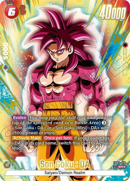 Dragon Ball TCG! Son Goku : DA - FB07-010 (Alternate Art) - Wish For Shenron (FB07)