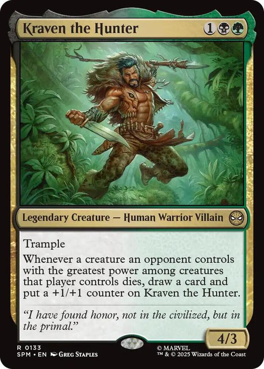MTG! Kraven the Hunter - Marvel's Spider-Man (SPM)