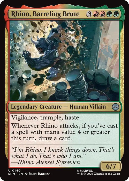 MTG! Rhino, Barreling Brute - Marvel's Spider-Man (SPM)
