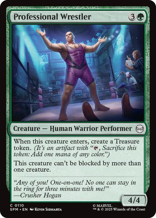 MTG! Professional Wrestler - Marvel's Spider-Man (SPM)
