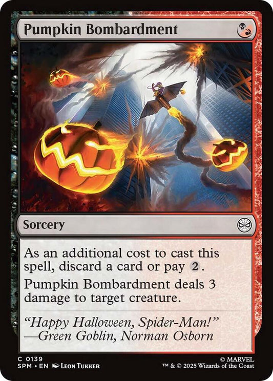 MTG! Pumpkin Bombardment - Marvel's Spider-Man (SPM)