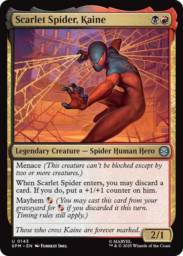MTG! Scarlet Spider, Kaine - Marvel's Spider-Man (SPM)