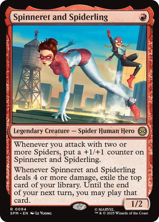 MTG! Spinneret and Spiderling - Marvel's Spider-Man (SPM