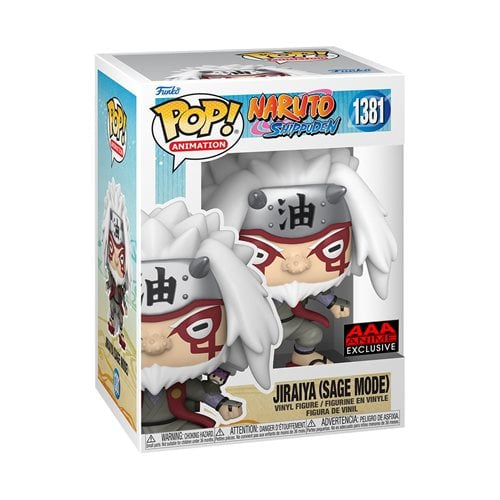 Naruto: Shippuden Jiraiya Sage Mode Funko Pop! Vinyl Figure - AAA Anime Exclusive 1381