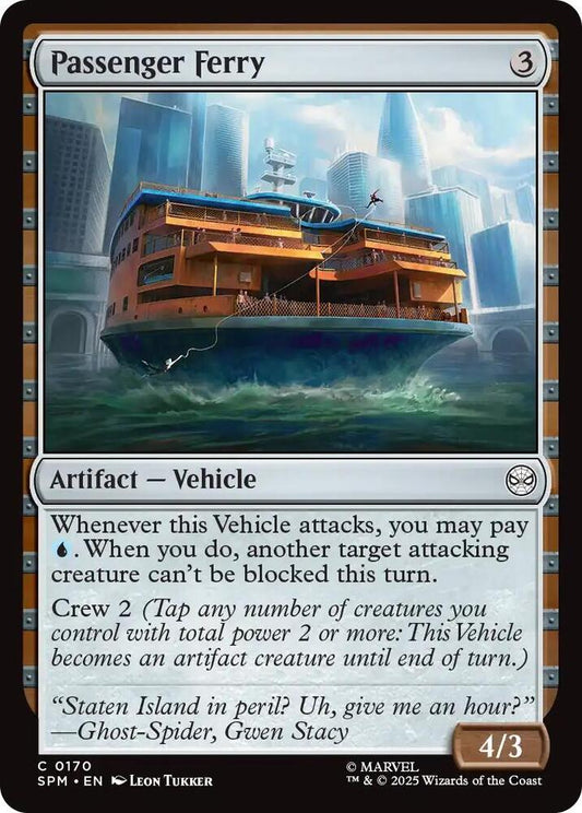MTG! Passenger Ferry - Marvel's Spider-Man (SPM)