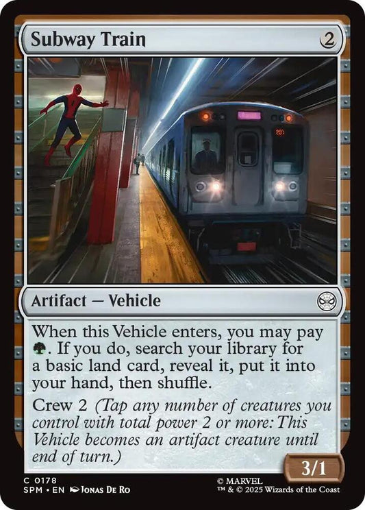 MTG! Subway Train - Marvel's Spider-Man (SPM)