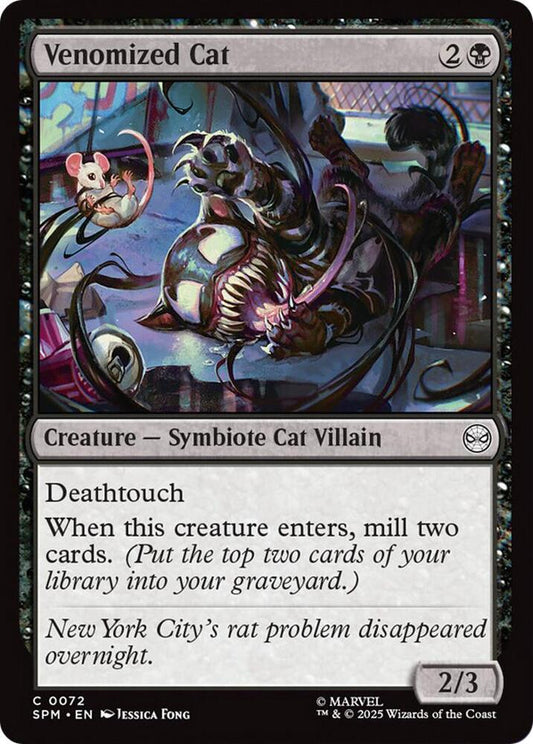 MTG! Venomized Cat - Marvel's Spider-Man (SPM)