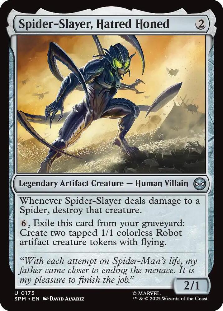 MTG! Spider-Slayer, Hatred Honed - Marvel's Spider-Man (SPM)