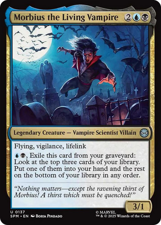 MTG! Morbius the Living Vampire - Marvel's Spider-Man (SPM)