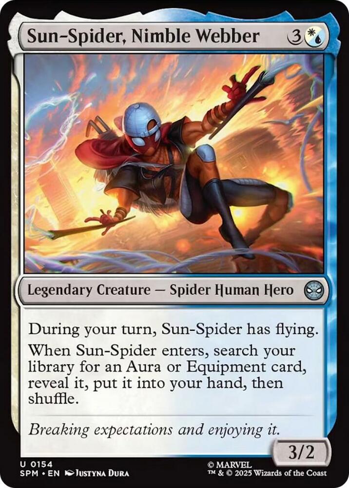 MTG! Sun-Spider, Nimble Webber - Marvel's Spider-Man (SPM)