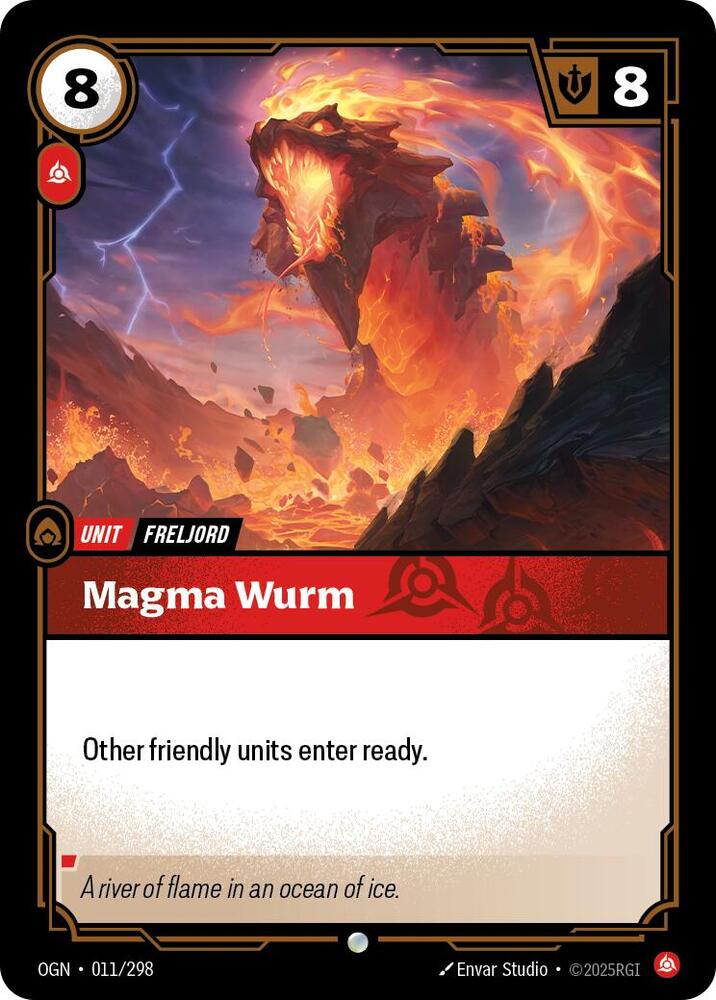 Riftbound TCG! Magma Wurm - Origins (OGN)