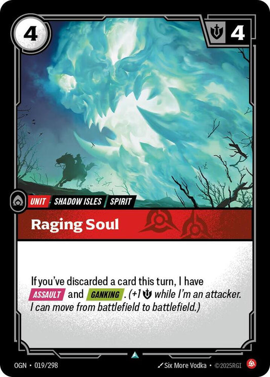 Riftbound TCG! Raging Soul - Origins (OGN)